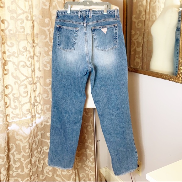 Vintage Guess Stonewashed Mom Jeans - Picture 2 of 13